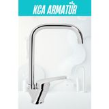 BDL ARMATÜR BDL KÖŞE BORULU ÇİFT SU GİRİŞLİ MUTFAK EVİYE BATARYASI