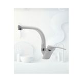 BDL ARMATÜR BEYAZ MİX LAVABO BATARYASI ÇİFT SU GİRİŞLİ ÇEŞME BANYO MUSLUĞU MUTFAK ÇEŞMESİ