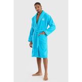 BE-0157-TU Benetton Bornoz - L - XL - Turkuaz