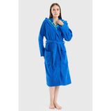 BE-0880-BL Benetton Bornoz - L - XL - Mavi
