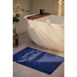 Be-2123-Nvy %100 Pamuk Lacivert 50X80 Cm Banyo Paspas Havlu