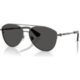 Be 3157 59 131687 Burberry Unisex Güneş Gözlüğü - Siyah