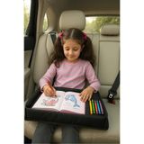 BE ACTİVE Katlanabilir Pratik Çocuk Masası 35x40 cm Oto Koltuk Sehpası Bebek Aktivite Masası
