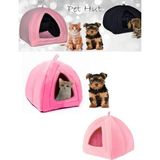 Be Active Polar Kedi ve Köpek Yatağı Siyah Renk Pkedi Magrası Polar Kedi ve Köpek Yatağı Kırmızı - Pembe