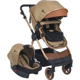 Be-Be Turnahome Elegant Lux Travel Çift Yön Tam Yatış Pozisyonlu Pratik Katlanır Pusetli Bebek Arabası
