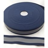 Be Beauty 4,0 cm Genişliğinde 5 Metre Dikilebilen Fosforlu Lacivert Polyester Reflektör Şerit