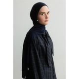 BE BLUE LACİVERT BAMBU PENYE ŞAL