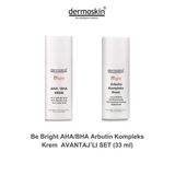 Be Bright Arbutin Kompleks Krem | Be Bright Aha & Bha Glikolik Asit & Salisilik Asit Krem | 33+33 Ml