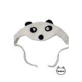 Be Cat Panda Model Örgü Kedi Başlığı & Şapka Aksesuarı