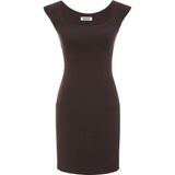 Be Mine Mini Çikolata Elbise - Yumuşak, Vücuda Oturan ve Hafif Tasarım - Koyu Kahverengi