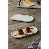 Be Original Pera 22 cm 2’li Oval Sunum Tabağı | Premium Porselen | Toksinsiz & Doğal |