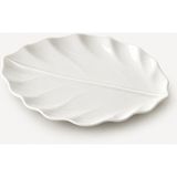 Be Original Pera 23 cm Leaf Sunum Tabağı | Porselen Yaprak Formlu Servis Tabağı - 0 - 3 lt - Beyaz