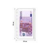 BE SO BUSY A6 Şeffaf Kilitli-Fermuarlı PVC Dosya – 5’li Set (Birikim Ajandası Dosyası)