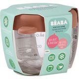 Beaba Bebek cam mama kavanozu 150 ml, Terracotta