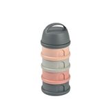 Beaba Mineral Grey Pink 4 Katmanlı Süt Tozu Ve Atıştırmalık Saklama Kabı