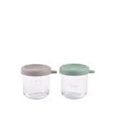 Beaba Sage Green Gazelle Cam Bebek Mama Kavanozu 2'li Set 250 Ml