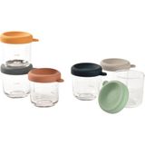 Beaba Sunrise Color Mix Cam Bebek Mama Kavanozu 6'lı Set 250 ml - Standart