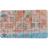Beach Day - Plaj Günü / Small Puzzle 3-7 Yaş 24 Parça