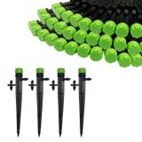 BEADNOVA Sulama Damlatıcılar 50 adet 1/4 inç sulama yağmurlama için damla yayıcılar 360 derece mikro yağmurlama ayarlanabilir damla sulama kafaları damlatıcılar damla sulama parçaları bahçe veranda