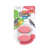 Beaks Çilek Aromalı Kuş Gaga Taşı İkili