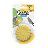 Beak's Kuşlar için Ek Besinler, Tekli, Muz Aromalı Gaga Taşı x 8 adet