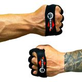 Bear Claw Grıp Pad - Fitness Eldiveni Ağırlık Eldiveni - Siyah - S - M
