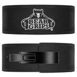 Bear Grips 10 mm Süet Deri Kol Ağırlık Kaldırma Kemeri, Spor Salonu, Ağız Kavgası, Ağırlıklar, Erkekler ve Kadınlar İçin, Spor Salonu Aksesuarları, Powerlifting Kemeri, Deadlifts, Vücut Geliştirme
