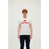 Bear Tee Off- White Men's T-Shirt - Çok Renkli - XL
