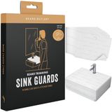 Beard Butler, Tek Kullanımlık Lavabo Koruyucuları (10 ct) - Sakal Tüyü Yakalayıcı -%100 Biyobozunur Doku Hamuru - Buzz, Catch, Toss - Sakal Önlüğü Alternatifi