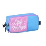 Bear&Deer BD KCS198 Yeşil Mavi Stay Positive Kalem Kutusu