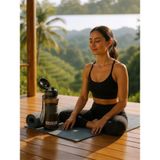 Bear&Deer MT0029-01 Şeffaf Siyah Detoks Filtreli Plastik Matara