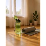 Bear&Deer MT0029-02 Şeffaf Koyu Yeşil Detoks Filtreli Plastik Matara