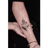 BearPear Manzara Dövmesi, Geometrik Dövme, Kampçı Geçici Dövme, Apex Tattoo, Geçici Dövme