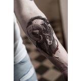 BearPear Viking Dövmesi, Üniseks Geçici Dövme, Tattoo, Kol, Omuz, Vücut Geçici Dövme