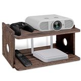 BEARUT Yüzer Projektör Raf Raf Yönlendirici Raf Duvara Montaj Tutucu TV Standı WiFi Yönlendirici Saklama Kutusu Modem Kablo Kutusu Kapağı Hider TV Rafı Xbox Projektör DVD Oynatıcılar Oyun Konsolları