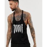 Beast Gym Fitness Tank Top Sporcu Atleti Siyah - XL - Renkli - Renkli