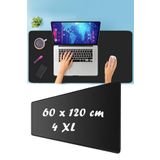 Beatitude Mouse Pad Siyah 60x120 Laptop Klavye Bilgisayar Ofis Ev Mouse Pet Altlık Oyuncu Gamer Ürünü