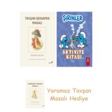 Beatrix Potter 4 - Tavşan Benjamin Masalı + Şirinler - Aktivite Kitabı 4 + Yaramaz Tavşan Masalı