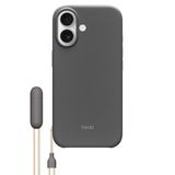Beats Magsafe Özelliği Ve Kamera Denetimi Düğmesine Sahip İphone 17 Kickstand Kılıfı - Granit Grisi
