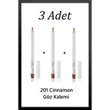 beaulis 201 Cinnamon Göz Kalemi Waterproof Beaulis - 3 ADET