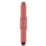 Beaulis Blend It Çift Taraflı Kontür Stick Aydınlatıcı Allık 901 Pink Sakura