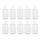 Beaupretty 20 adet şeffaf plastik şişe kapağı kapağı, kozmetik için boş şişe altı paketi, 60 ml, açık havada ev seyahatleri için