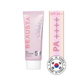 BEAUSTA Lekeli Ve Yağlı Ciltler Ton Eşitleyici Mild Sun Pink Tone-up Güneş Kremi Spf50 /pa 50 ml
