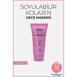 BEAUTE ATTENDUE Soyulabilir Kolajen Gece Maskesi – Niasinamid & E Vitamini İçerikli Cilt Yenileyici