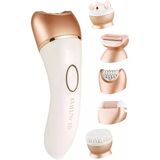 Beautifly B-Beauty Epilatör, Elektrikli Ayak Törpüsü, Vücut Masaj Aleti, Kadın Tıraş Makinesi 5'İ 1 Arada 400 G