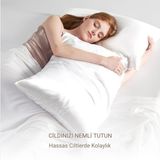 Beautiful Arat İpek Yastık kılıfı Saç ve Cilt İçin%100 Saf Dut İpeği Yastık Kılıfı - 6A Yüksek Dereceli Uyku, Gizli Fermuarlı Soğutucu Saten Yastık Kılıfları, ipek (Standart 50x70 - Beyaz