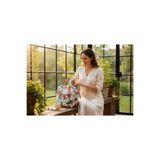 beautiful bag Çiçek Desenli Isı Yalıtımlı Su Geçirmez Termal Çanta Yemek Taşıma Beslenme Çantası