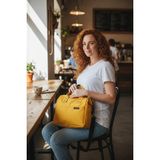 Beautiful Bag Isı Yalıtımlı Termal Çanta Yemek Taşıma Kapasitesi 24 cm Boy 25 cm En 14 cm Genişlik - Sarı