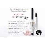 Beautiful Beautıful Gel Eye Liner Rich Black – Japon Jel Yoğunluklu Uzun Süre Kalıcı Eyeliner