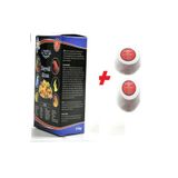 BEAUTIFUL BIRD Beautiful Food Muhabbet & Kanarya Maması Meyveli Mama 250gr+gaga Taşıx2
